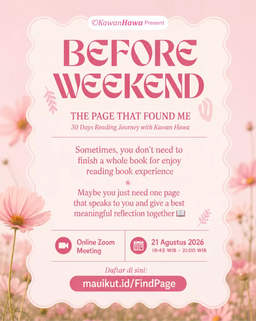 The Page That Found Me - 30 Days Reading Journey with Kawan Hawa